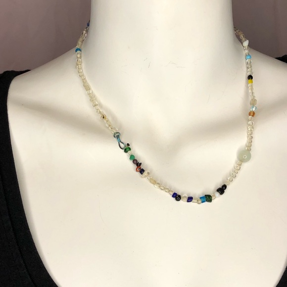 Vintage Czechoslovakian Glass Mardi Gras Beads - Picture 6 of 7